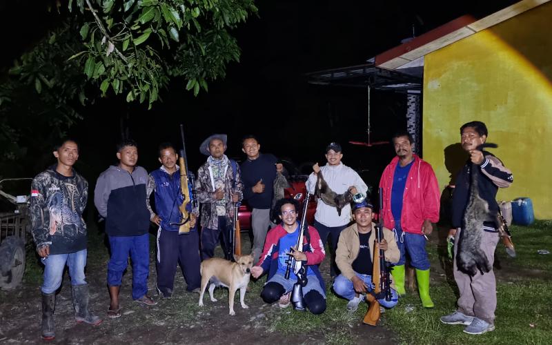 Undangan Kontrol Hama Musang Di Sibisa, Toba
